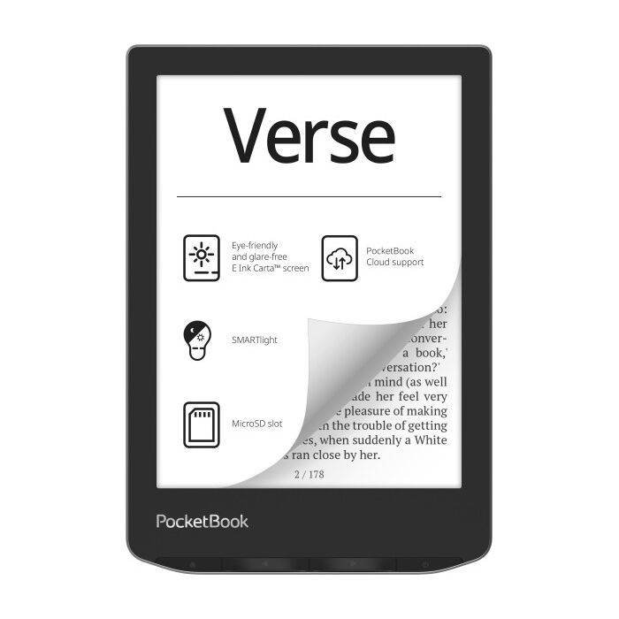 Електронна книга Pocketbook 629 Verse Mist Grey (PB629-M-CIS)