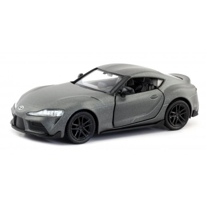 Машина Uni-Fortune Toyota Supra 2020 (матовая) серебристая (554053M(F))