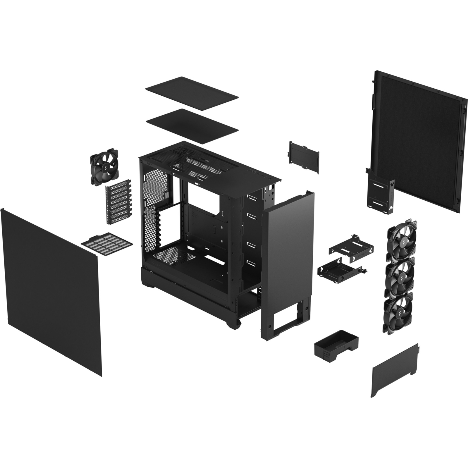 Корпус Fractal Design Pop XL Silent Black Solid (FD-C-POS1X-01) изображение 12