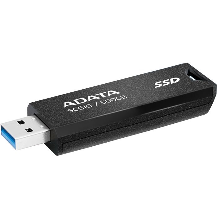 Накопитель SSD USB 3.2 500GB SD610 ADATA (SC610-500G-CBK/RD) изображение 4