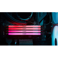 Модуль памяти для компьютера DDR5 48GB (2x24GB) 7200 MHz Renegade RGB XMP Kingston Fury (ex.HyperX) (KF572C38RSAK2-48) изображение 10