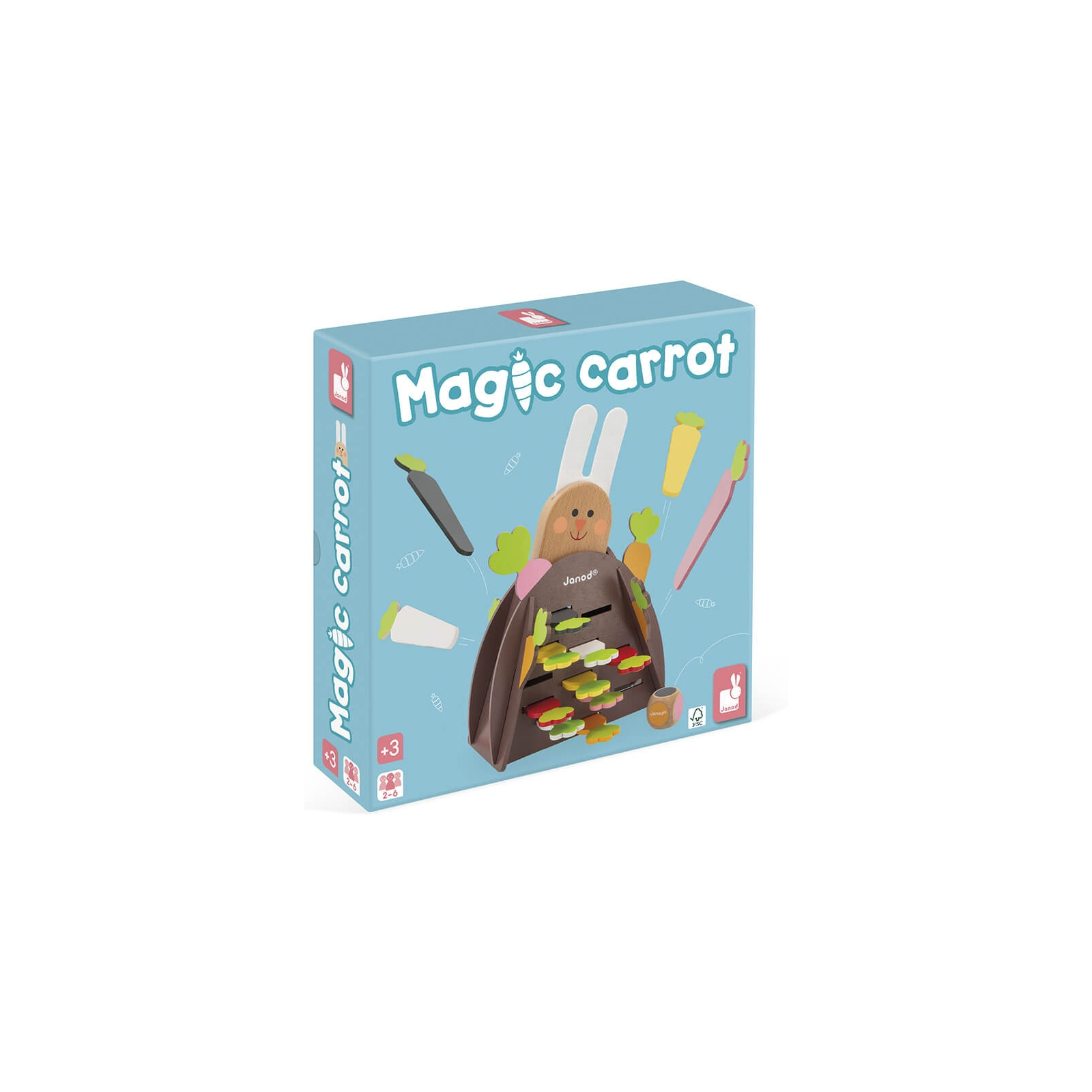 Настольная игра Janod Магическая морковь (J02473) изображение 8