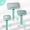 Гребінець для тварин Tauro Pro Line прямокутний M, зубці 11 мм mint (TPLB63547) зображення 4