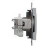 Розетка Schneider Electric ASFORA без заземлення сталь (EPH3000162) изображение 3