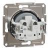 Розетка Schneider Electric ASFORA без заземлення сталь (EPH3000162) изображение 7