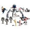 Конструктор LEGO Star Wars Клоны-пехотинцы и Боевой дроид. Боевой набор 215 деталей (75372) изображение 3