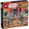 Конструктор LEGO Star Wars Клоны-пехотинцы и Боевой дроид. Боевой набор 215 деталей (75372) изображение 6