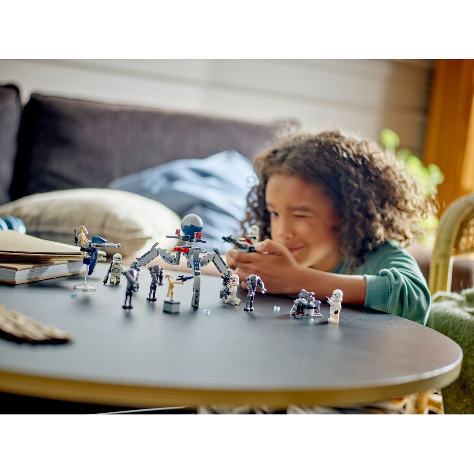 Конструктор LEGO Star Wars Клони-піхотинці й Бойовий дроїд. Бойовий набір 215 деталей (75372) зображення 8