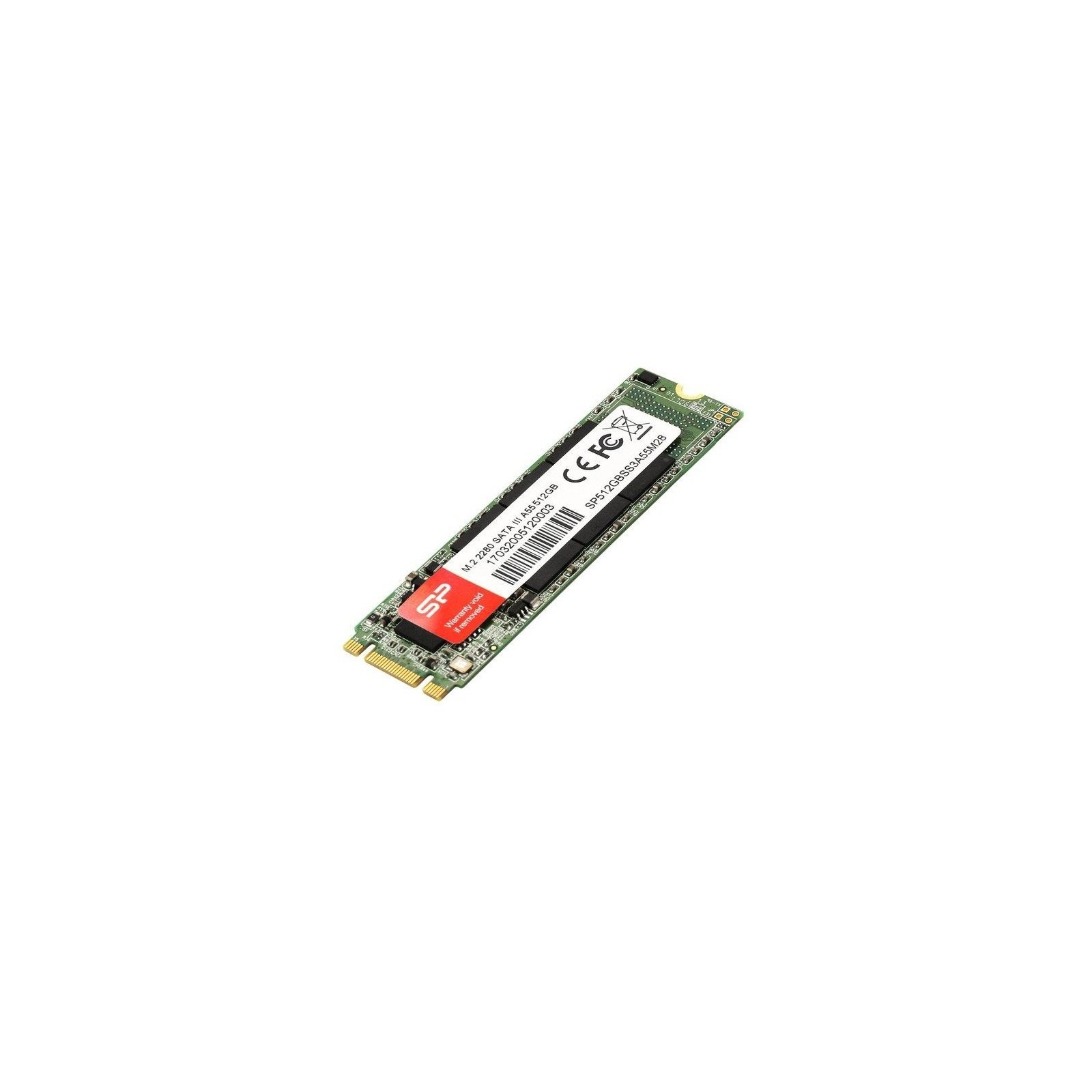 Накопичувач SSD M.2 2280 512GB Silicon Power (SP512GBSS3A55M28) зображення 2