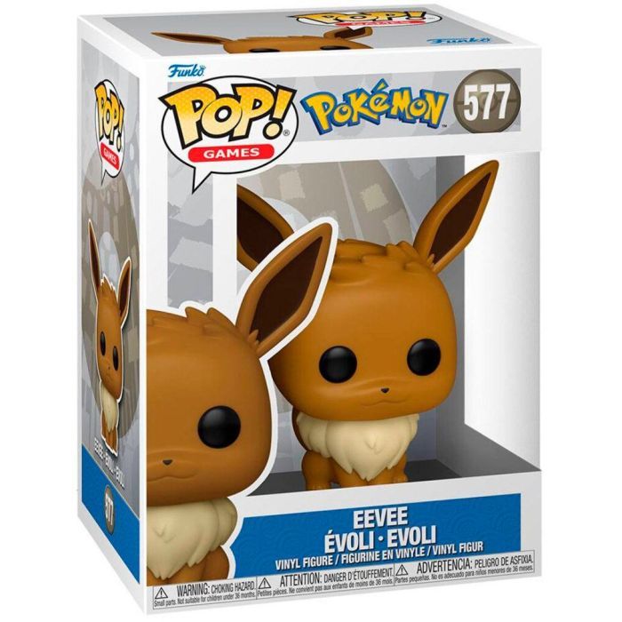 Фигурка Funko Pop Games: Pokemon - Eevee (5908305241515) изображение 2