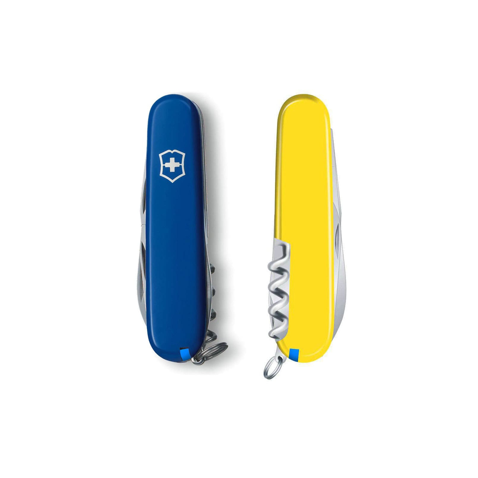 Нож Victorinox Camper Ukraine 91 мм Синьо-жовтий (1.3613.2.8) изображение 6