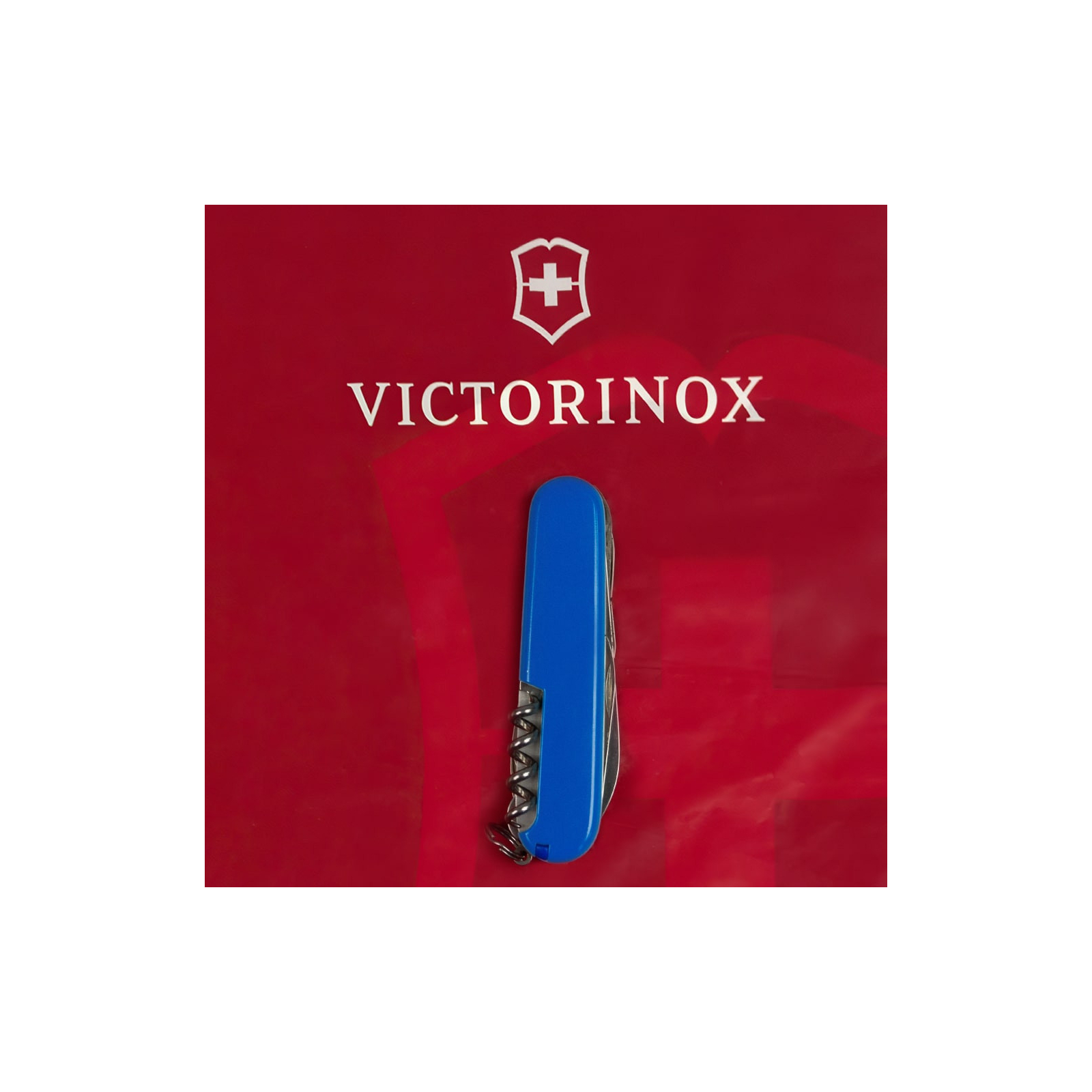 Нож Victorinox Huntsman Ukraine 91 мм Чорний Серце синьо-жовте (1.3713.3_T1090u) изображение 10
