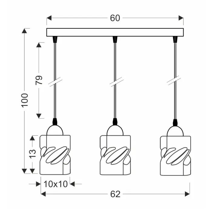 Люстра Candellux Felis (33-00149) зображення 4