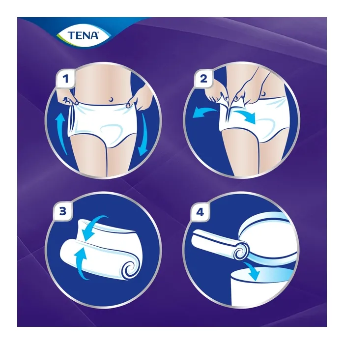 Підгузки для дорослих Tena Pants Plus Night Extra Large 10 шт (7322542133569) зображення 10