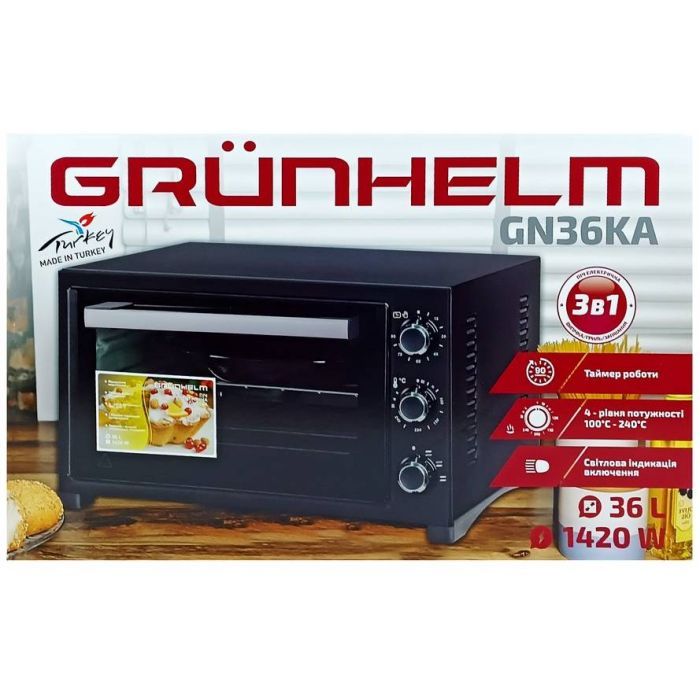 Электропечь Grunhelm GN36KА изображение 8