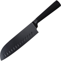 Кухонний ніж Bergner Black Blade Сантоку 17,5 см (BG-8776)