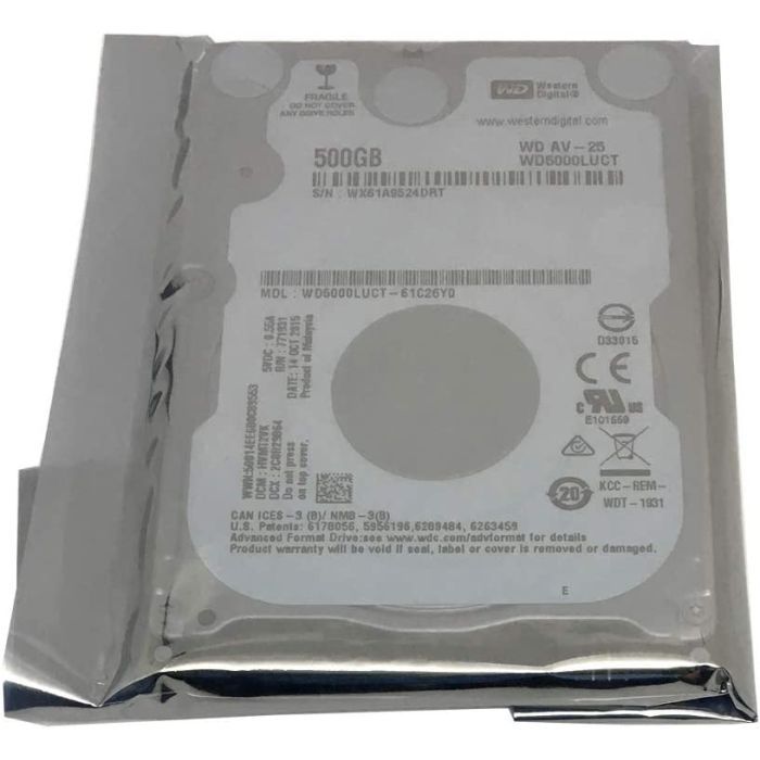 Жесткий диск для ноутбука 2.5" 500GB WD (# WD5000LUCT #) изображение 4