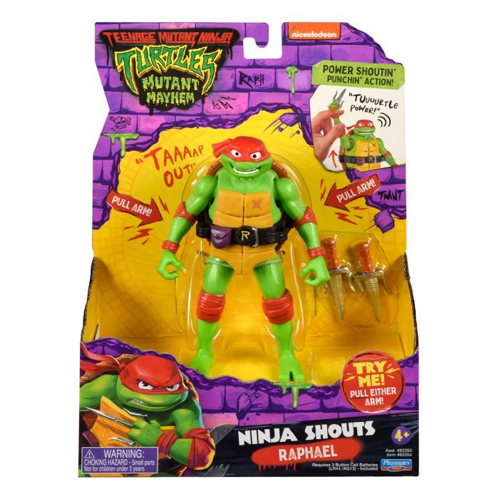 Фигурка TMNT Movie III – Рафаэль (звук) (83354) изображение 5