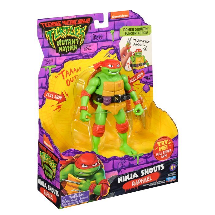 Фигурка TMNT Movie III – Рафаэль (звук) (83354) изображение 6