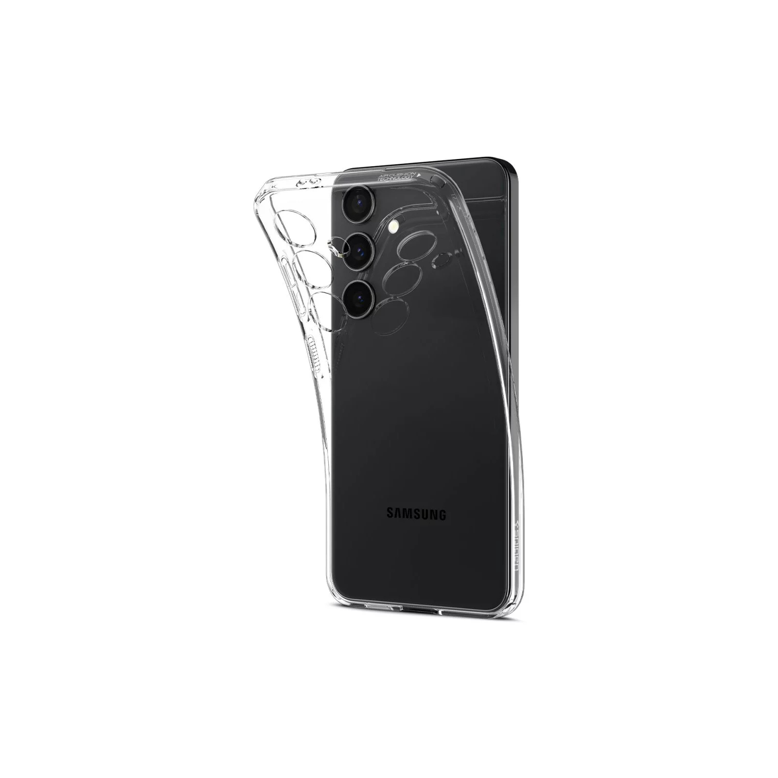 Чехол для мобильного телефона Spigen Samsung Galaxy S24+ Liquid Crystal Crystal Clear (ACS07323) изображение 5