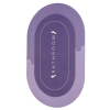 Коврик для ванной Stenson суперпоглощающий 50 х 80 см овальный фиолетовый (R30940 violet) изображение 2