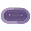 Коврик для ванной Stenson суперпоглощающий 50 х 80 см овальный фиолетовый (R30940 violet) изображение 3