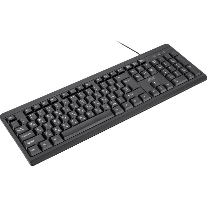 Клавиатура 2E KS108 USB Black (2E-KS108UB_UA) изображение 4