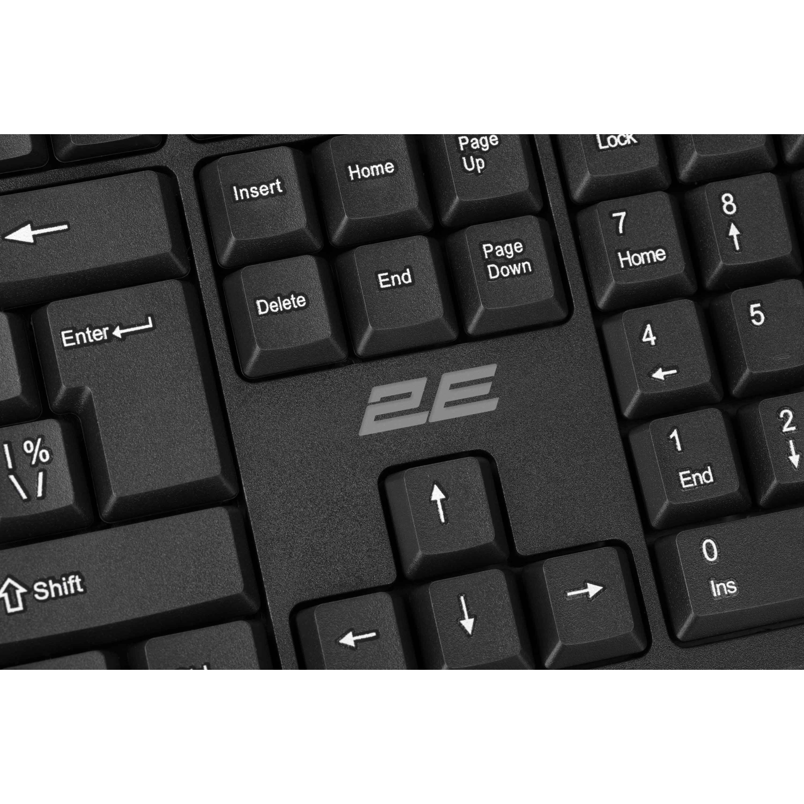 Клавиатура 2E KS108 USB Black (2E-KS108UB_UA) изображение 5
