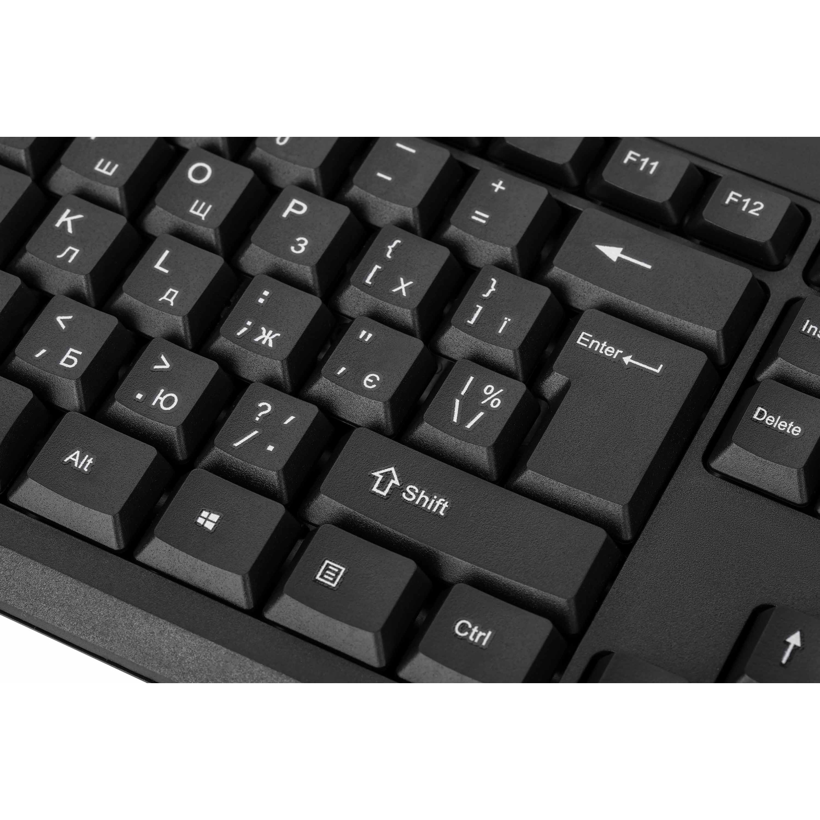 Клавиатура 2E KS108 USB Black (2E-KS108UB_UA) изображение 6