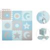 Детский коврик MoMi пазл Nebe 90 х 90 cм Blue (AKCE00031) изображение 3