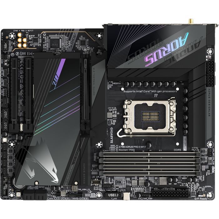Материнська плата GIGABYTE Z790 AORUS PRO X WIFI7 (Z790 A PRO X WIFI7) зображення 3