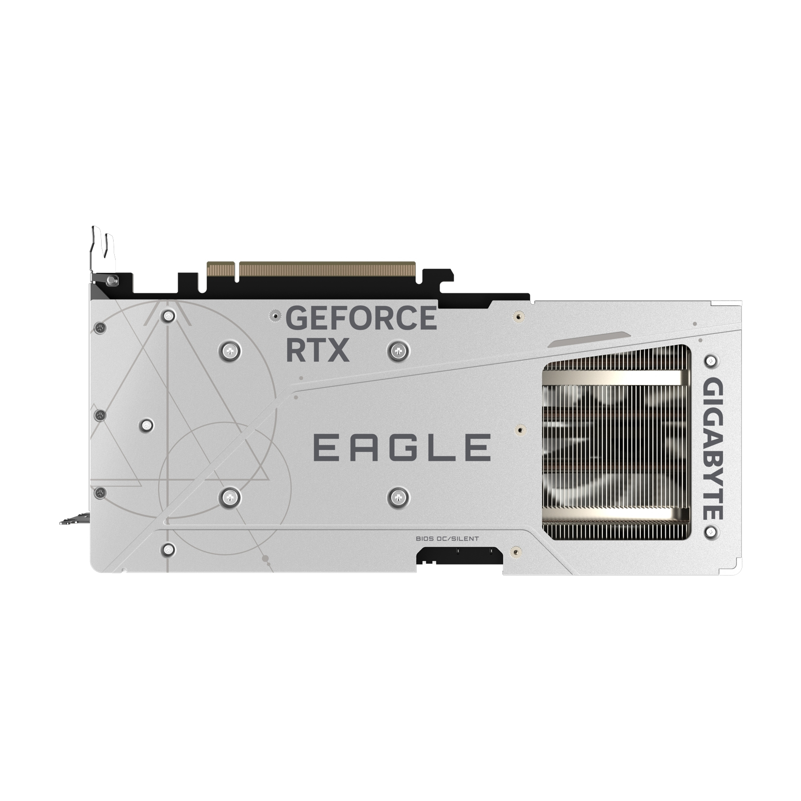 Відеокарта GIGABYTE GeForce RTX4070 SUPER 12Gb EAGLE OC ICE (GV-N407SEAGLEOC ICE-12GD) зображення 6
