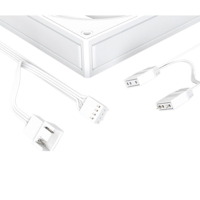 Кулер для корпуса ID-Cooling AF-127-ARGB-W TRIO изображение 6