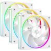 Кулер для корпуса ID-Cooling AF-127-ARGB-W TRIO