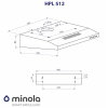 Витяжка кухонна Minola HPL 512 IV зображення 9