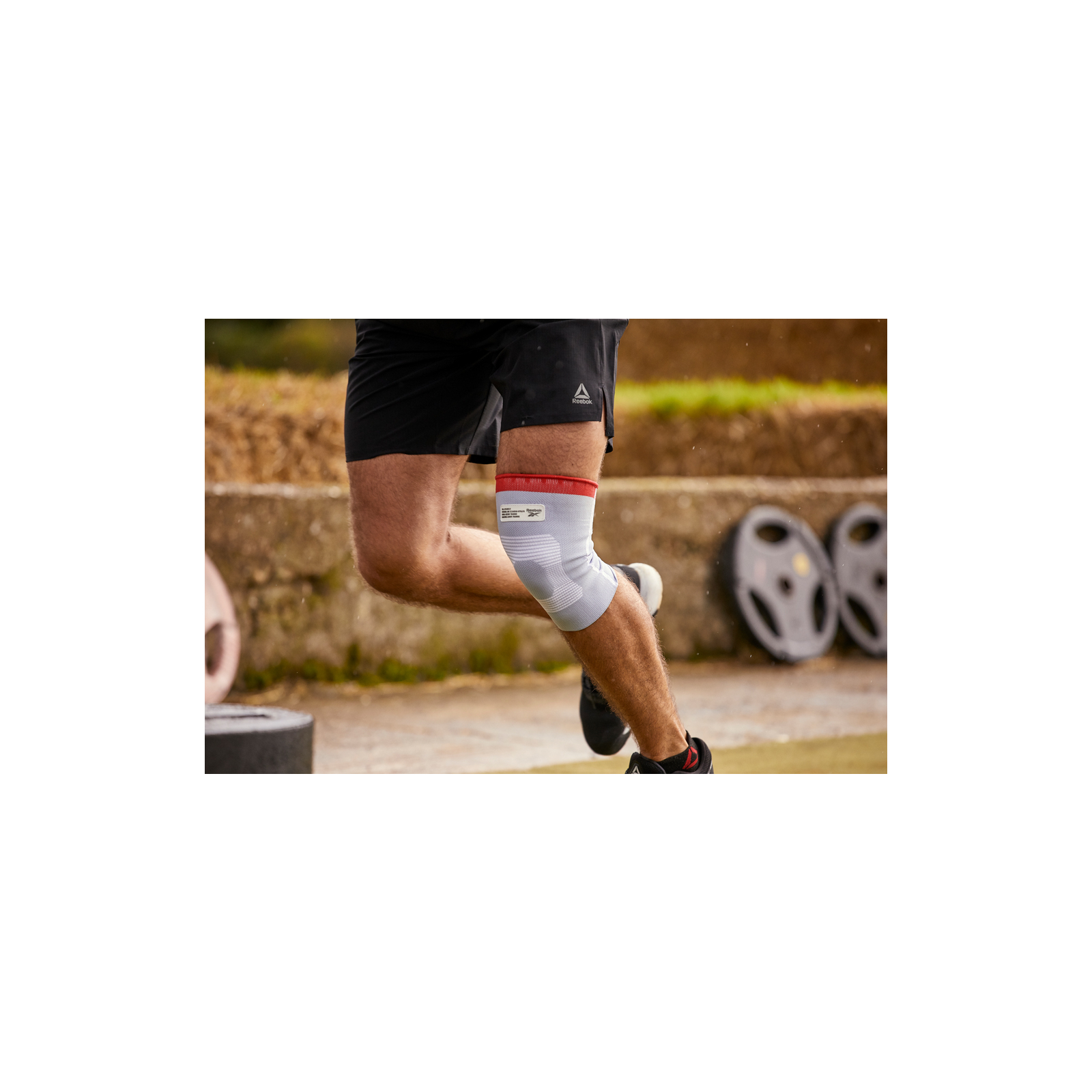 Фиксатор колена Reebok Speedwick Knee Support білий, червоний RRSU-14325 L (885652015929) изображение 12