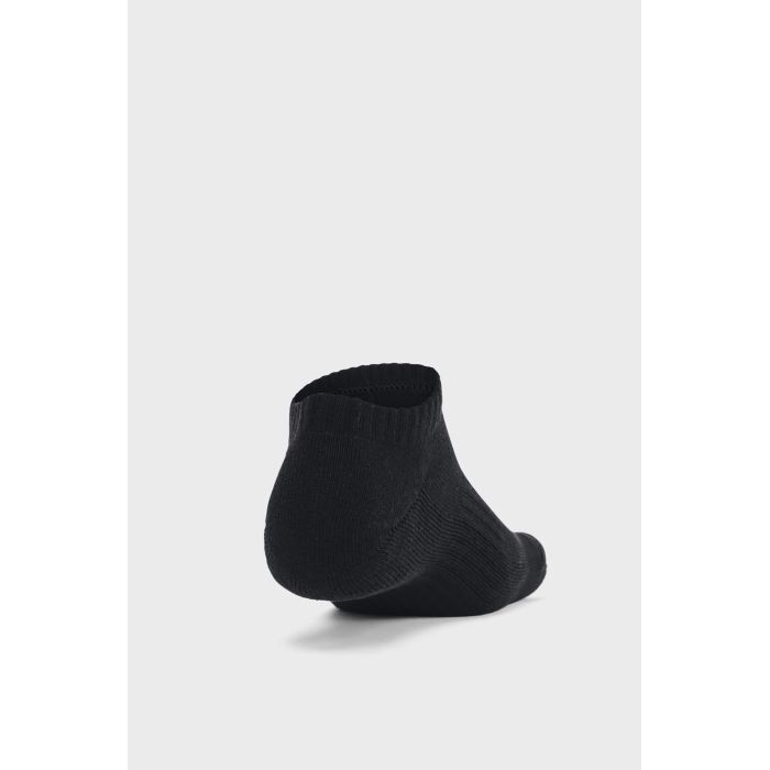 Носки Under Armour 1363241-003 Core No Show 3 пари Чорний MD (194513943142) изображение 3