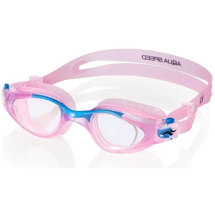 Очки для плавания Aqua Speed Maori 051-63 9283 рожевий/блакитний OSFM (5908217692832)