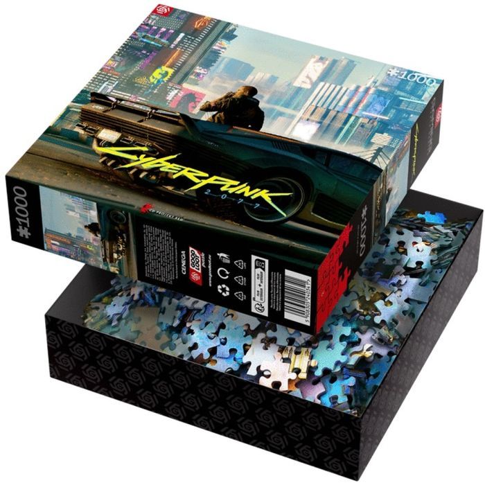 Пазл GoodLoot Cyberpunk 2077: Mercenary on the Rise 1000 елементів (5908305240341) зображення 2