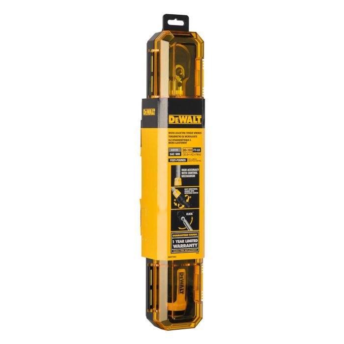 Ключ DeWALT динамометрический 3/8", 27-135 Нм. (DWMT75463-0) изображение 4