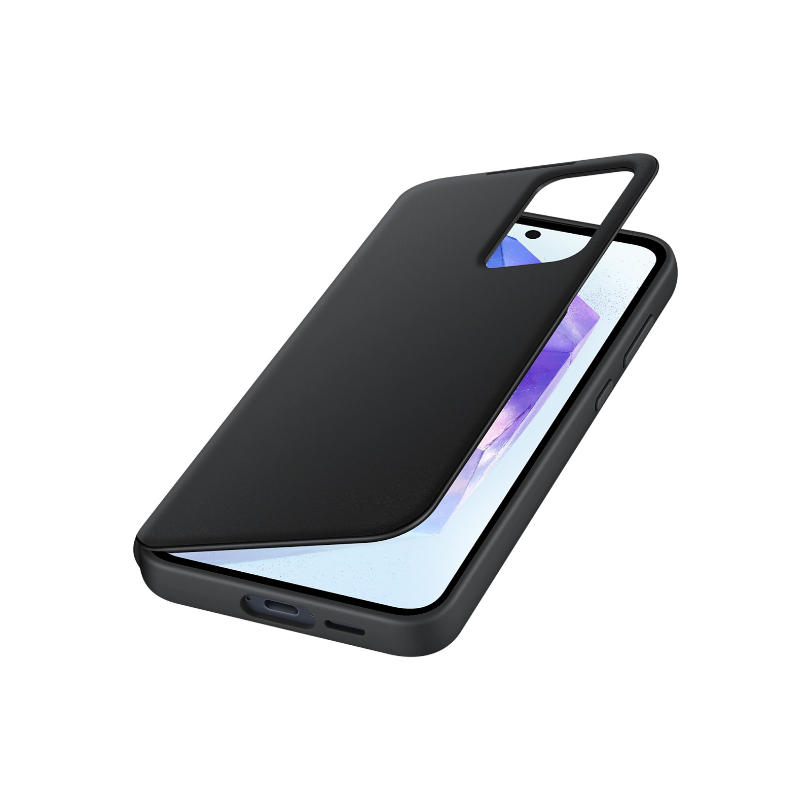 Чохол до мобільного телефона Samsung Galaxy A55 (A556) Smart View Wallet Case White (EF-ZA556CWEGWW) зображення 3