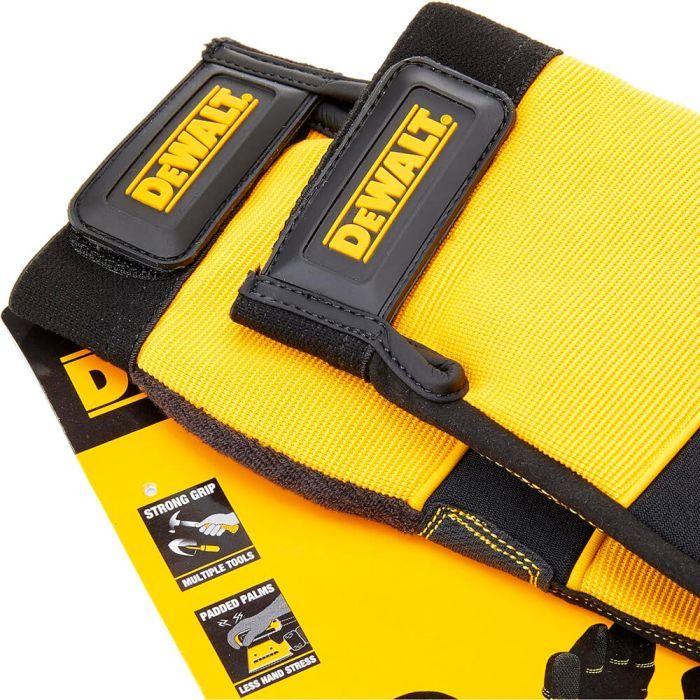 Захисні рукавиці DeWALT розм. L/9, з накладками на долоні та пальцях (DPG21L) зображення 2
