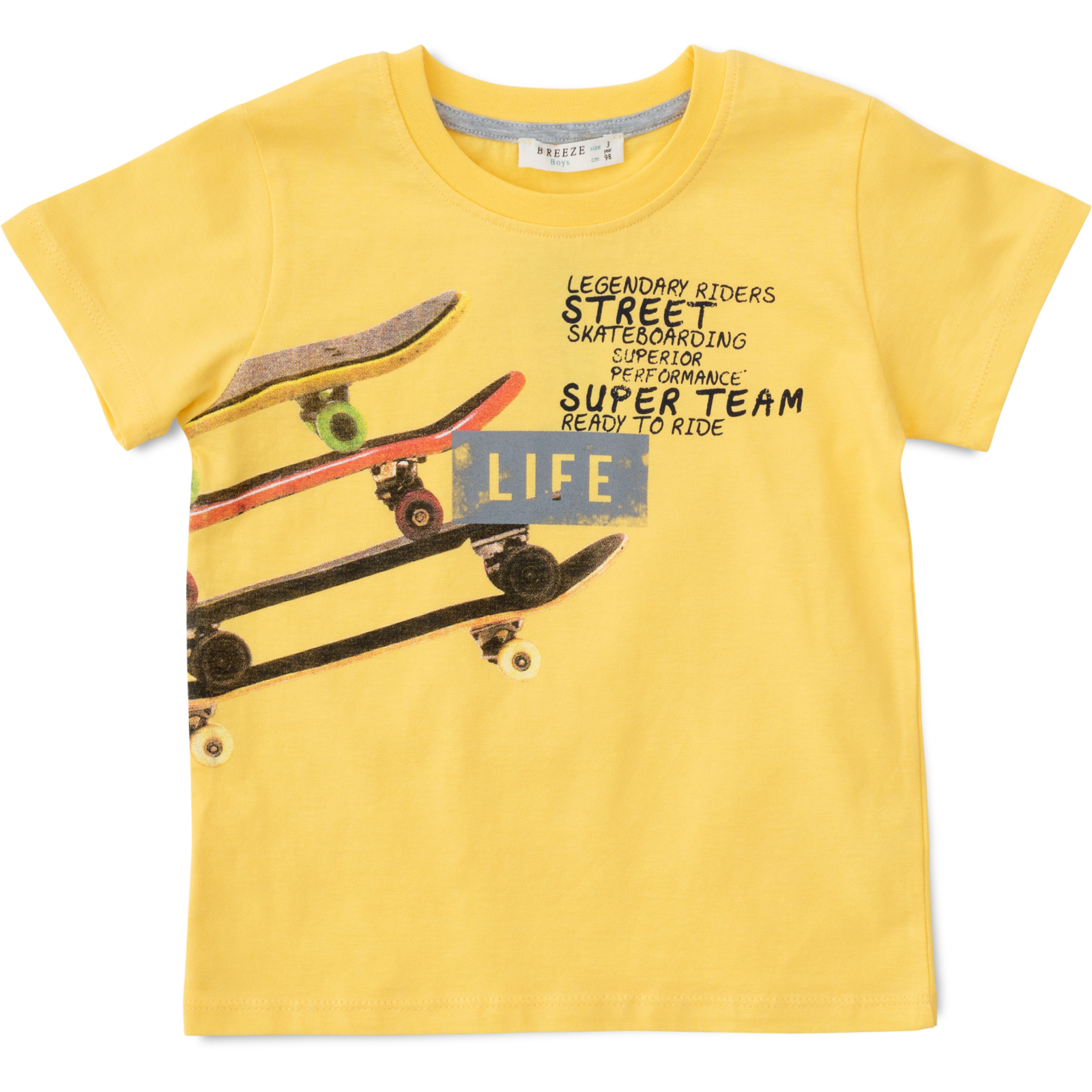 Набір дитячого одягу Breeze зі скейтом (13487-116B-yellow) зображення 2