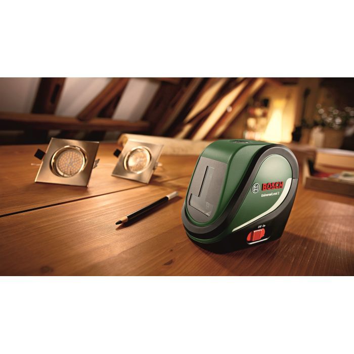 Лазерный нивелир Bosch UniversalLevel2, до 10м, 0.5мм/м, 0.46кг (0.603.663.802) изображение 8