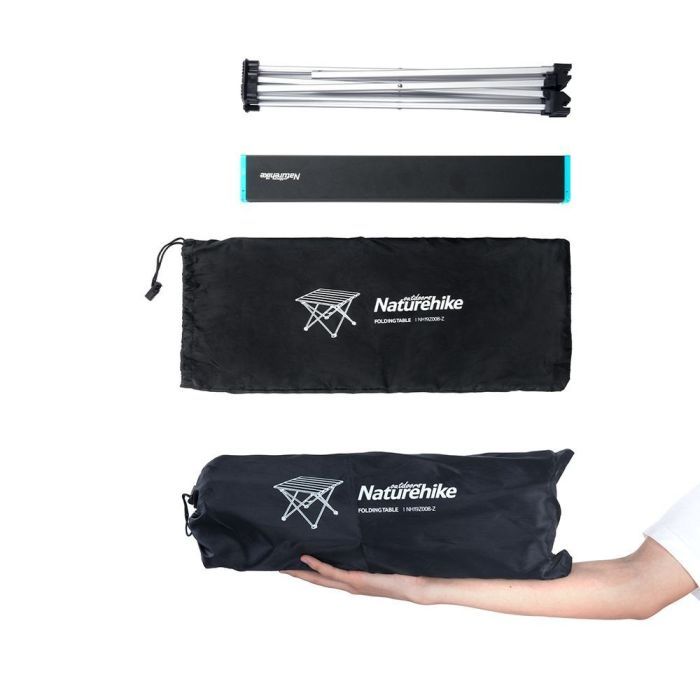 Туристический стол Naturehike NH19Z008-Z, алюміній, Розмір S, сірий (6927595737293) изображение 6