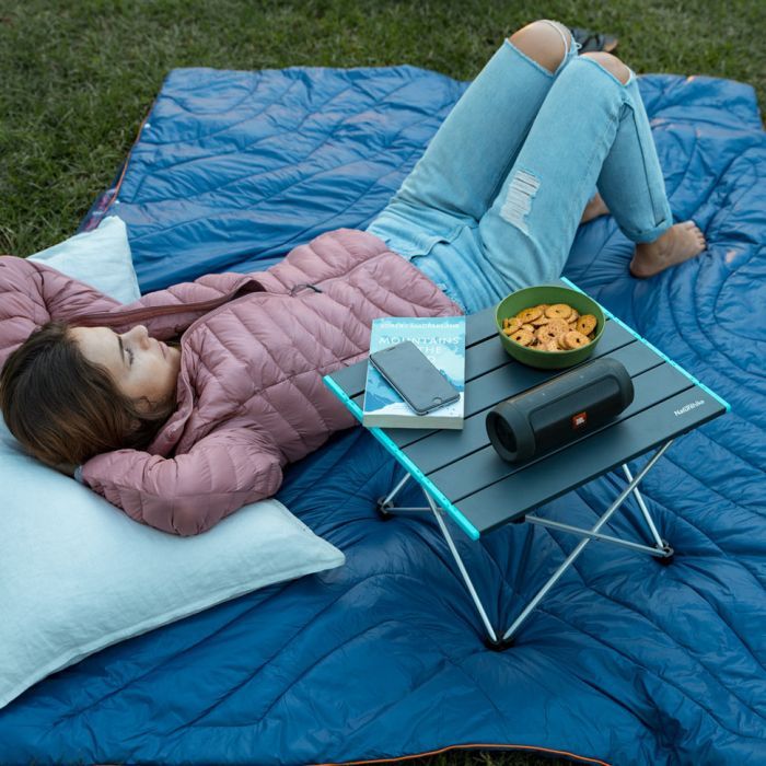 Туристический стол Naturehike NH19Z008-Z, алюміній, Розмір S, сірий (6927595737293) изображение 7