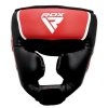 Боксерский шлем RDX Aura Plus T-17 Red/Black M (HGR-T17RB-M+) изображение 3