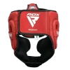 Боксерский шлем RDX Aura Plus T-17 Red/Black M (HGR-T17RB-M+) изображение 5