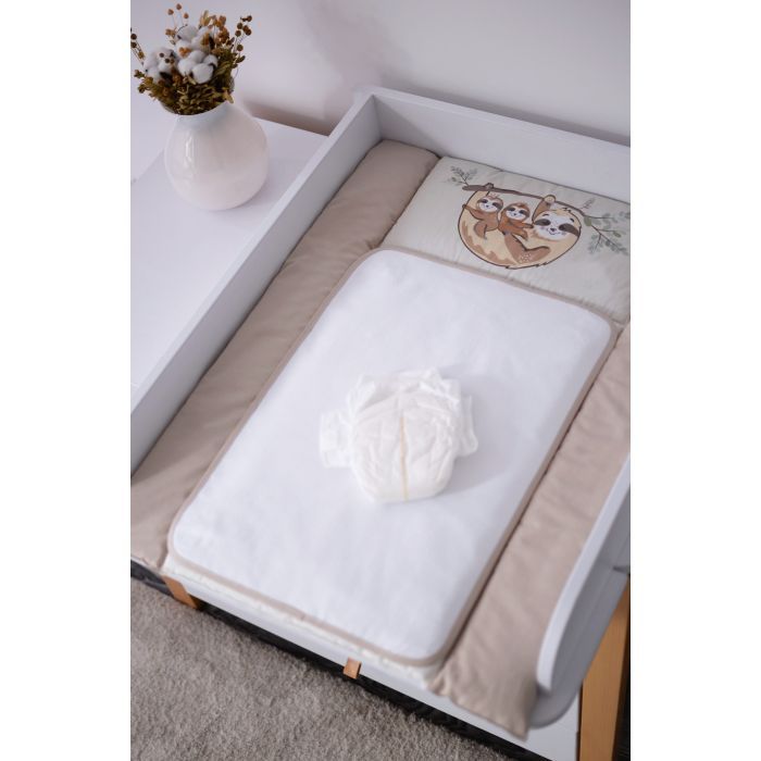 Пеленальний матрацик Верес Lazy sloth NEW 50х70 см (426.9.1) зображення 2 Пеленальний матрацик Верес Lazy sloth NEW 50х70 см (426.9.1) зображення 2