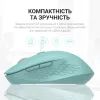 Мышка OfficePro M230M Silent Click Wireless/Bluetooth Mint (M230M) изображение 10